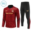 Feyenoord Criança Conjunto de Moletom de Treino Quarto-Zíper 2025-26 Vermelha Feyenoord Criança Conjunto de Moletom de Treino Quarto-Zíper 2025-26 Vermelha