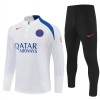 Paris Saint-Germain Homen Conjunto de Moletom de Treino Quarto-Zíper 2025-26 Branca Paris Saint-Germain Homen Conjunto de Moletom de Treino Quarto-Zíper 2025-26 Branca