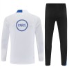 Paris Saint-Germain Homen Conjunto de Moletom de Treino Quarto-Zíper 2025-26 Branca