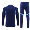 Real Madrid Homen Conjunto de Moletom de Treino Quarto-Zíper 2025-26 Navy