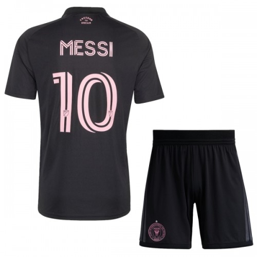 Camisola + Calções Inter Miami CF Messi 10 Criança Equipamento 2ª 2026 Camisola + Calções Inter Miami CF Messi 10 Criança Equipamento 2ª 2026