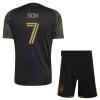 Camisola + Calções Los Angeles FC Son 7 Criança Equipamento 1ª 2026 Camisola + Calções Los Angeles FC Son 7 Criança Equipamento 1ª 2026