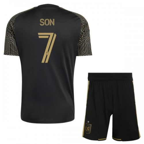 Camisola + Calções Los Angeles FC Son 7 Criança Equipamento 1ª 2026 Camisola + Calções Los Angeles FC Son 7 Criança Equipamento 1ª 2026