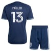 Camisola + Calções Vancouver Whitecaps Muller 13 Criança Equipamento 2ª 2026 Camisola + Calções Vancouver Whitecaps Muller 13 Criança Equipamento 2ª 2026