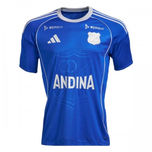 Camisola Millonarios Homen Equipamento 1ª 2026-27 Camisola Millonarios Homen Equipamento 1ª 2026-27