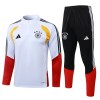 Alemanha Homen Conjunto de Moletom de Treino Quarto-Zíper 2026-27 Branca Alemanha Homen Conjunto de Moletom de Treino Quarto-Zíper 2026-27 Branca