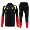 Alemanha Homen Conjunto de Moletom de Treino Quarto-Zíper 2026-27 Preta Alemanha Homen Conjunto de Moletom de Treino Quarto-Zíper 2026-27 Preta