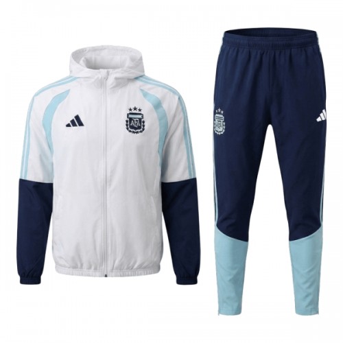 Argentina Homen Casaco Capuz Treino 2026-27 Branca Argentina Homen Casaco Capuz Treino 2026-27 Branca