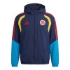Colômbia Homen Casaco Capuz Treino 2026-27 Navy