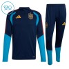 Espanha Criança Conjunto de Moletom de Treino Quarto-Zíper 2026-27 Navy Espanha Criança Conjunto de Moletom de Treino Quarto-Zíper 2026-27 Navy