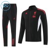 Liverpool Criança Casaco de Treino Conjunto 2025-26 Preta Liverpool Criança Casaco de Treino Conjunto 2025-26 Preta