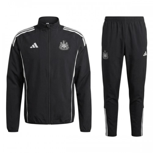 Newcastle United Homen Casaco de Treino Conjunto 2025-26 Preta Newcastle United Homen Casaco de Treino Conjunto 2025-26 Preta