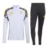 Real Madrid Homen Conjunto de Moletom de Treino Quarto-Zíper 2026-27 Branca Real Madrid Homen Conjunto de Moletom de Treino Quarto-Zíper 2026-27 Branca