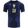 Camisola Brasil Estevao 20 Homen Equipamento 2ª Mundial 2026