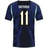 Camisola Brasil Raphinha 11 Homen Equipamento 2ª Mundial 2026 Camisola Brasil Raphinha 11 Homen Equipamento 2ª Mundial 2026