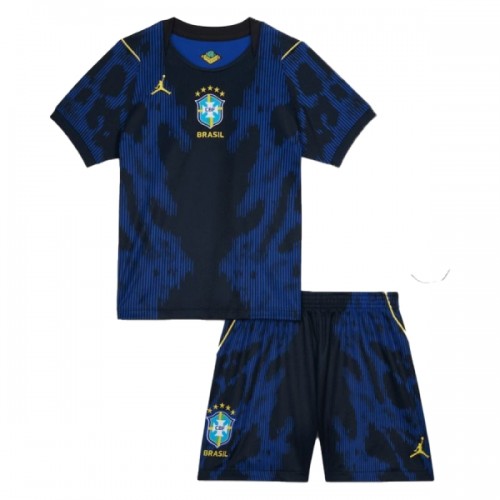 Camisola + Calções Brasil Criança Equipamento 2ª Mundial 2026 Camisola + Calções Brasil Criança Equipamento 2ª Mundial 2026