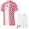 Camisola + Calções Croácia Criança Equipamento 1ª Mundial 2026 Camisola + Calções Croácia Criança Equipamento 1ª Mundial 2026