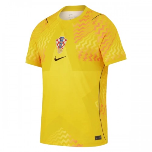 Camisola Guarda-Redes Croácia Homen Equipamento 1ª Mundial 2026 Camisola Guarda-Redes Croácia Homen Equipamento 1ª Mundial 2026