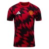 Camisola Manchester United Pre-Match Homen 2025-26 Vermelha