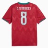 Camisola Portugal Bruno Fernandes 8 Homen Equipamento 1ª Mundial 2026 Camisola Portugal Bruno Fernandes 8 Homen Equipamento 1ª Mundial 2026