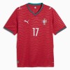 Camisola Portugal Rafael Leao 17 Homen Equipamento 1ª Mundial 2026
