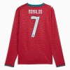 Camisola Portugal Ronaldo 7 Manga Comprida Homen Equipamento 1ª Mundial 2026 Camisola Portugal Ronaldo 7 Manga Comprida Homen Equipamento 1ª Mundial 2026
