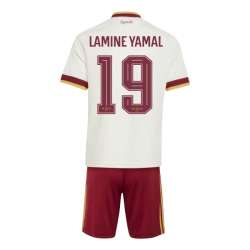 Camisola + Calções Espanha Lamine Yamal 19 Criança Equipamento 2ª Mundial 2026 Camisola + Calções Espanha Lamine Yamal 19 Criança Equipamento 2ª Mundial 2026