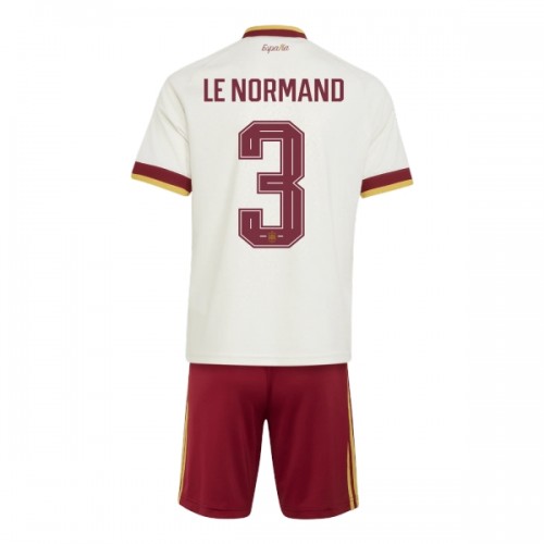 Camisola + Calções Espanha Le Normand 3 Criança Equipamento 2ª Mundial 2026 Camisola + Calções Espanha Le Normand 3 Criança Equipamento 2ª Mundial 2026
