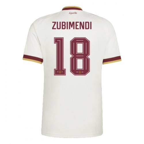 Camisola Espanha Zubimendi 18 Homen Equipamento 2ª Mundial 2026 Camisola Espanha Zubimendi 18 Homen Equipamento 2ª Mundial 2026