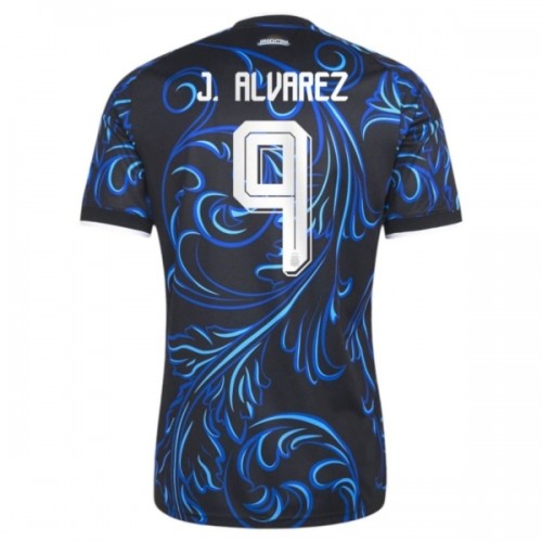 Camisola Argentina J. Alvarez 9 Homen Equipamento 2ª Mundial 2026 Camisola Argentina J. Alvarez 9 Homen Equipamento 2ª Mundial 2026