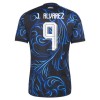 Camisola + Calções Argentina J. Alvarez 9 Criança Equipamento 2ª Mundial 2026