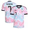 Camisola Bélgica De Bruyne 7 Homen Equipamento 2ª Mundial 2026