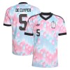 Camisola Bélgica De Cuyper 5 Homen Equipamento 2ª Mundial 2026 Camisola Bélgica De Cuyper 5 Homen Equipamento 2ª Mundial 2026
