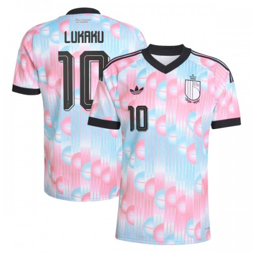 Camisola Bélgica Lukaku 10 Homen Equipamento 2ª Mundial 2026 Camisola Bélgica Lukaku 10 Homen Equipamento 2ª Mundial 2026