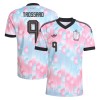 Camisola Bélgica Trossard 9 Homen Equipamento 2ª Mundial 2026 Camisola Bélgica Trossard 9 Homen Equipamento 2ª Mundial 2026
