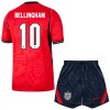 Camisola + Calções Inglaterra Bellingham 10 Criança Equipamento 2ª Mundial 2026
