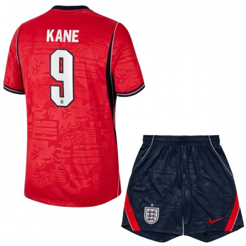 Camisola + Calções Inglaterra Kane 9 Criança Equipamento 2ª Mundial 2026 Camisola + Calções Inglaterra Kane 9 Criança Equipamento 2ª Mundial 2026