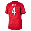 Camisola + Calções Inglaterra Rice 4 Criança Equipamento 2ª Mundial 2026