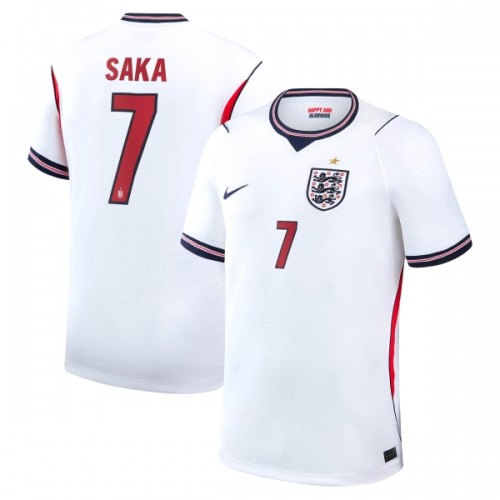 Camisola Inglaterra Saka 7 Homen Equipamento 1ª Mundial 2026 Camisola Inglaterra Saka 7 Homen Equipamento 1ª Mundial 2026