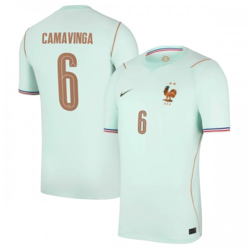 Camisola França Camavinga 6 Homen Equipamento 2ª Mundial 2026 Camisola França Camavinga 6 Homen Equipamento 2ª Mundial 2026