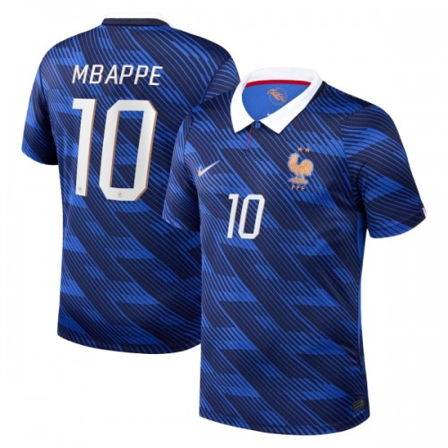 Camisola França Mbappé 10 Homen Equipamento 1ª Mundial 2026 Camisola França Mbappé 10 Homen Equipamento 1ª Mundial 2026