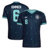 Camisola Alemanha Kimmich 6 Homen Equipamento 2ª Mundial 2026 Camisola Alemanha Kimmich 6 Homen Equipamento 2ª Mundial 2026