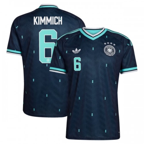 Camisola Alemanha Kimmich 6 Homen Equipamento 2ª Mundial 2026 Camisola Alemanha Kimmich 6 Homen Equipamento 2ª Mundial 2026