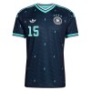 Camisola Alemanha N. Schlotterbeck 15 Homen Equipamento 2ª Mundial 2026