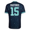 Camisola Alemanha N. Schlotterbeck 15 Homen Equipamento 2ª Mundial 2026