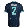 Camisola Alemanha Rudiger 2 Homen Equipamento 2ª Mundial 2026