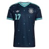 Camisola Alemanha Wirtz 17 Homen Equipamento 2ª Mundial 2026
