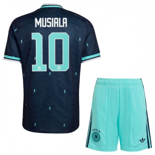 Camisola + Calções Alemanha Musiala 10 Criança Equipamento 2ª Mundial 2026 Camisola + Calções Alemanha Musiala 10 Criança Equipamento 2ª Mundial 2026