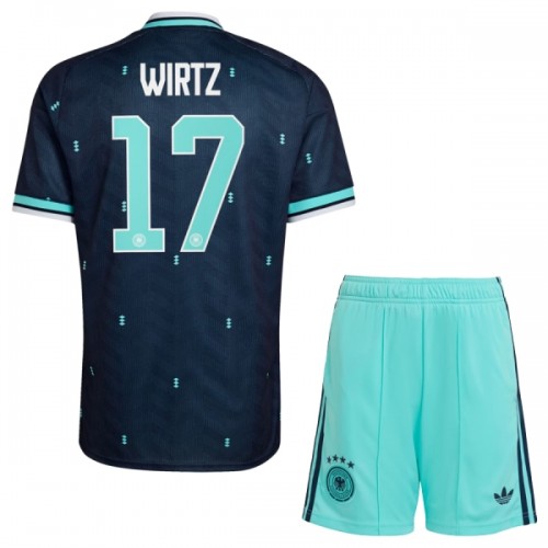 Camisola + Calções Alemanha Wirtz 17 Criança Equipamento 2ª Mundial 2026 Camisola + Calções Alemanha Wirtz 17 Criança Equipamento 2ª Mundial 2026