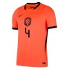 Camisola + Calções Holanda Virgil 4 Criança Equipamento 1ª Mundial 2026